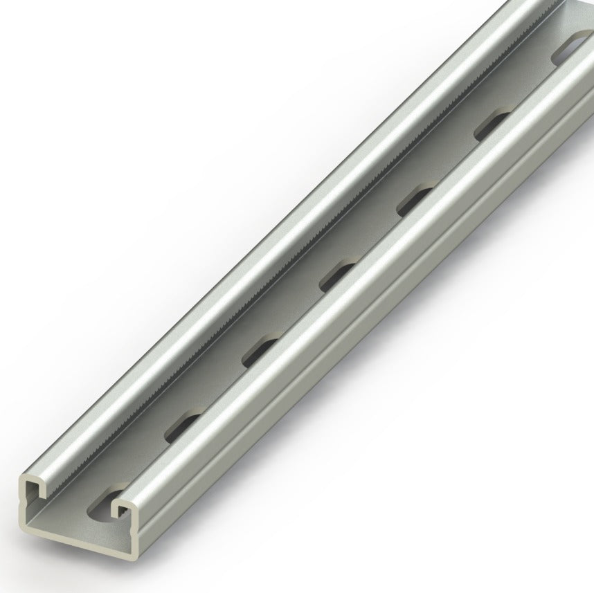 Strut Channel 1-5/8" x 13/16" x 10 ft | Hot-Dip Galvanized Steel C-Channel Support Rail