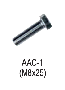 AAC-1 M8x25 Hexagon Head Bolt product photo