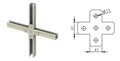 Strut Channel 4-Hole Cross Plate HDG – ACB-212 HDG
