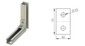 ACB-402 HDG C Hanging Support product photo and dimensions