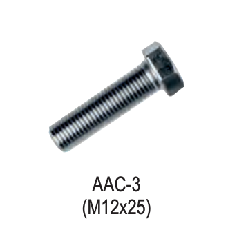 AAC-3 M12x25 Hexagon Head Bolt product photo