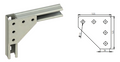 Strut Channel 4-Hole Flat Bracket Plate HDG – ACB-215 HDG